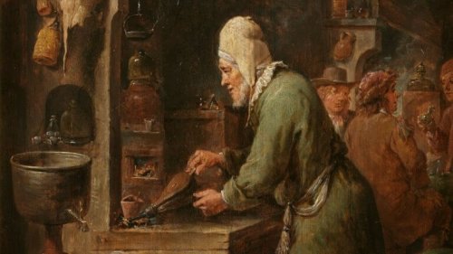 l'alchimiste et l'histoire sur l'aveuglement mental