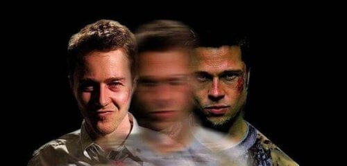 deux visages dans fight club