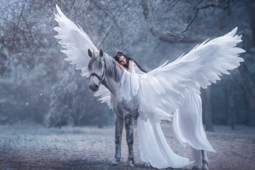 fée et licorne