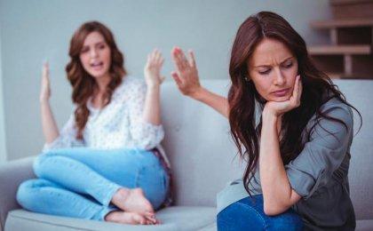 les disputes dans la famille