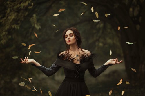 femme dans sa bulle
