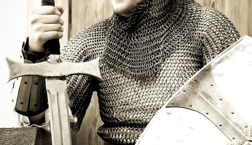 le chevalier et le monde