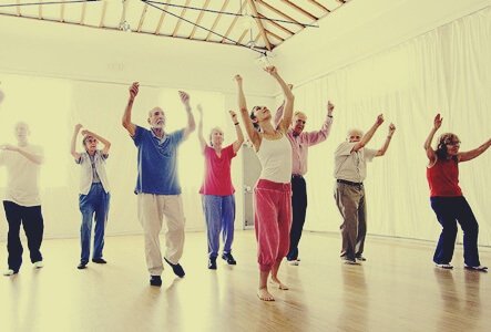 groupe de danse pour les séniors