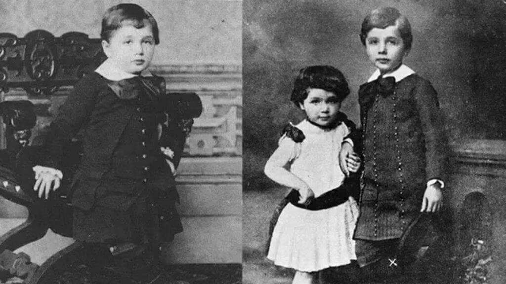 photo d'Albert Einstein enfant