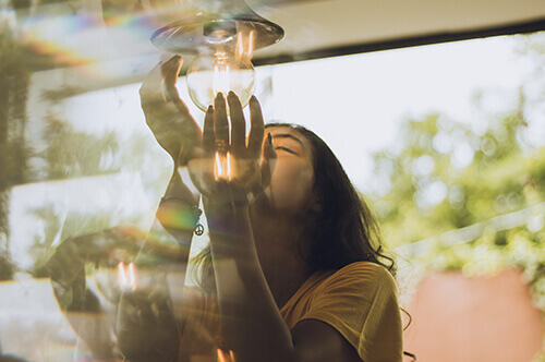 ne pas chercher en dehors de soi ce que l'on a déjà en soi