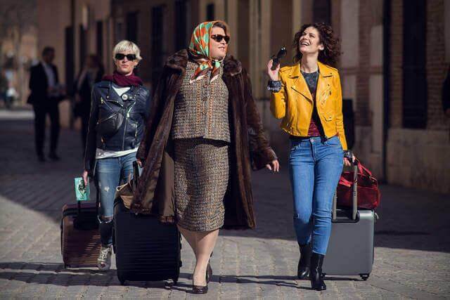 Paquita Salas dans la rue