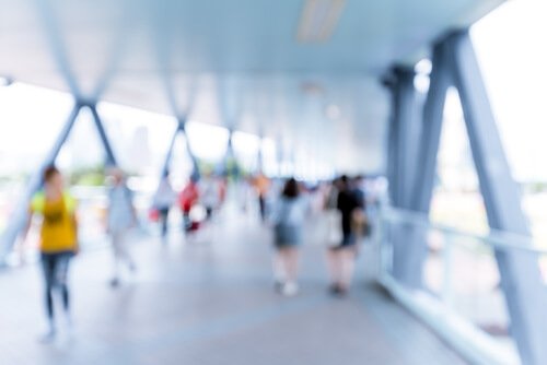 vision floue et syndrome de Balint