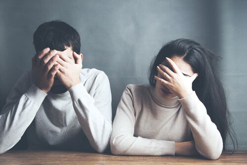 couple triste