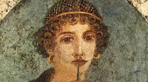 portrait de Sappho de Lesbos