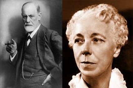 Karen Horney et Sigmund Freud