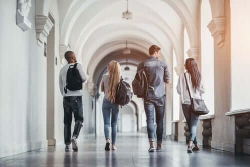 étudiants à l'université