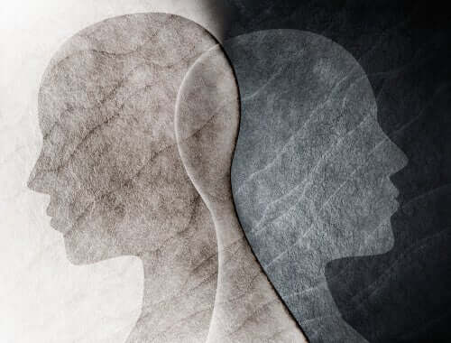 Deux profils dos à dos