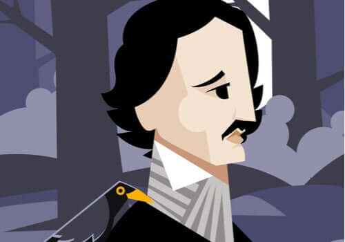 Edgar Allan Poe corbeau