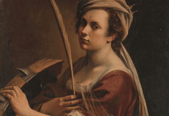 portait d'Artemisia Gentileschi