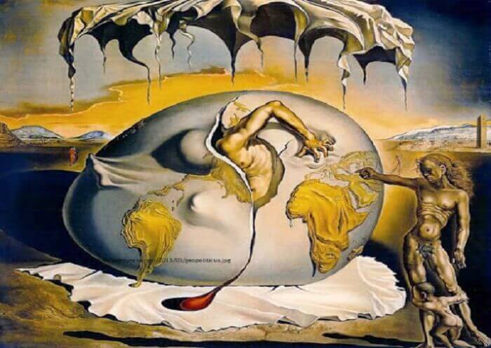 tableau de Dali