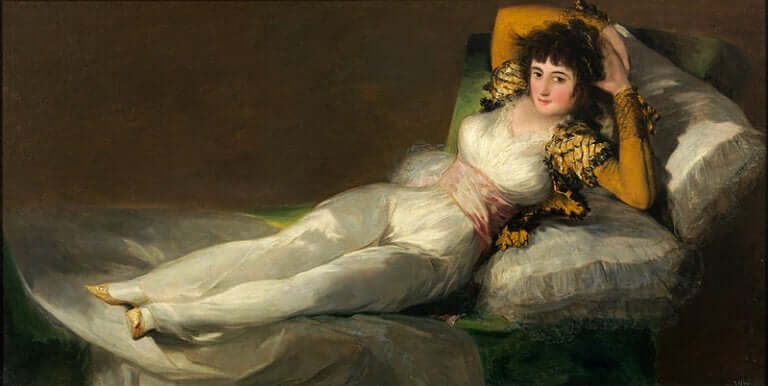 Le tableau La Maja vêtue de Francisco de Goya