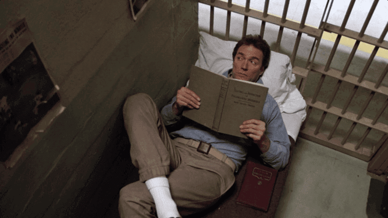 Scène du film L'Evadé d'Alcatraz