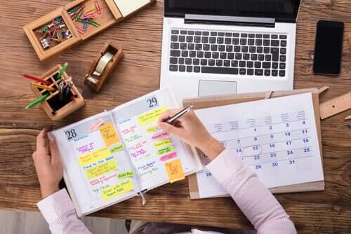 utiliser un agenda pour mieux gérer son temps