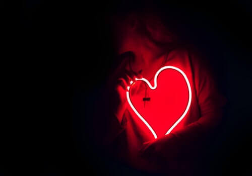 Un cœur illuminé