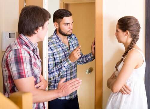 Une dispute entre voisins