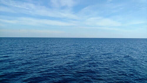 Une mer calme 