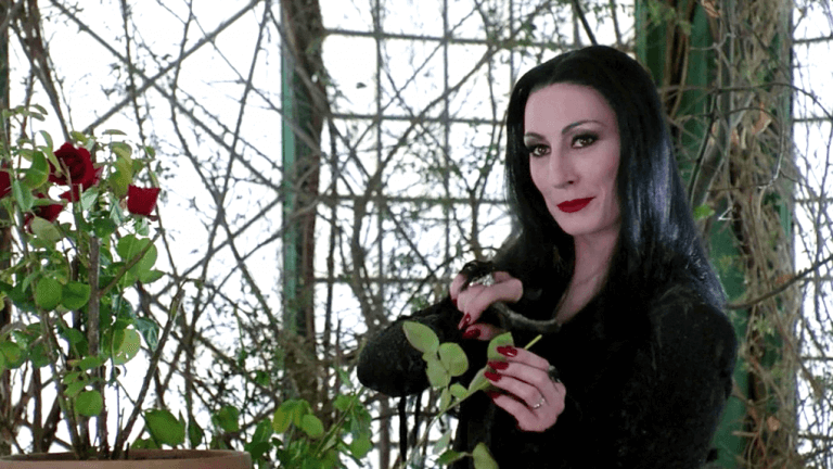 Morticia de la famille Addams