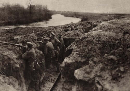 Des soldats de la Première Guerre mondiale