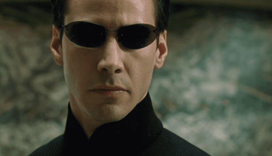 Keanu Reeves dans Matrix