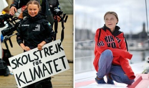 Des photos de Greta Thunberg