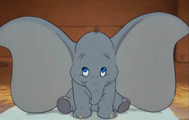 Le dessin animé Dumbo