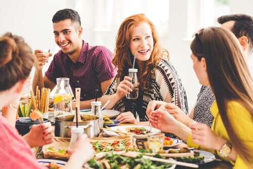 Un repas végétarien