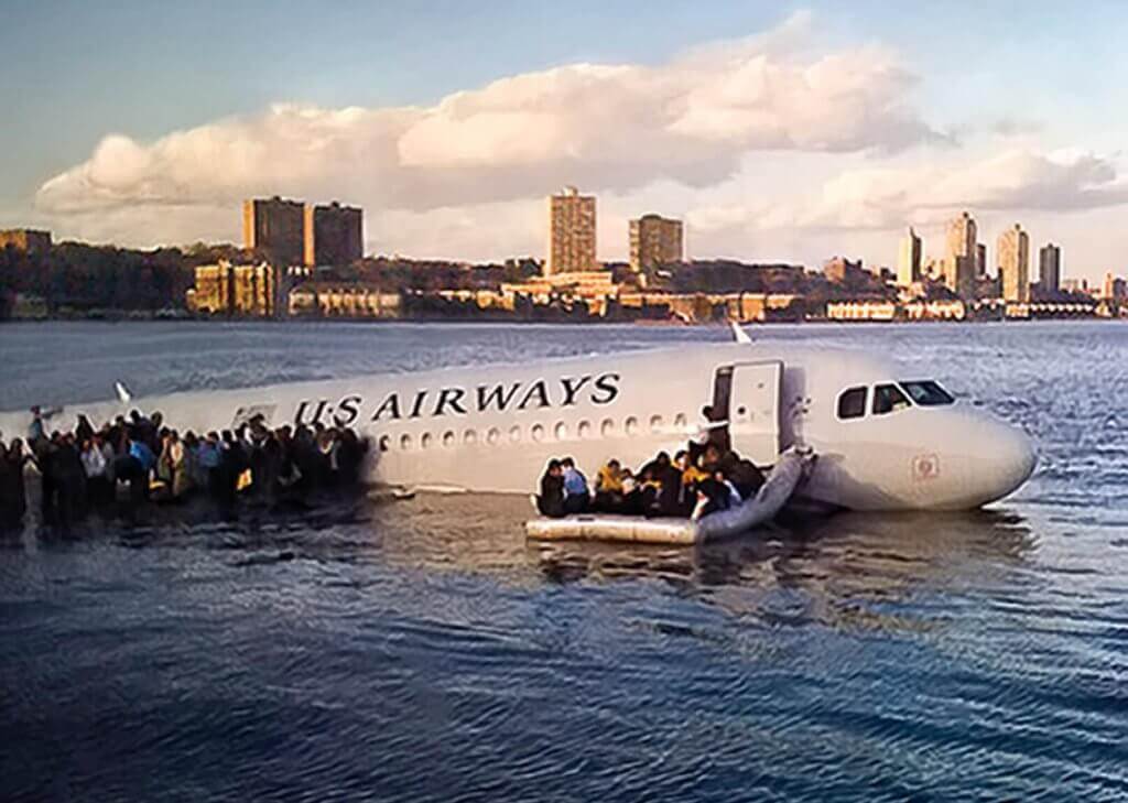 Une photo du miracle d'Hudson
