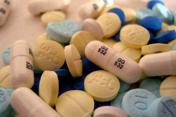 Des comprimés de benzodiazépine
