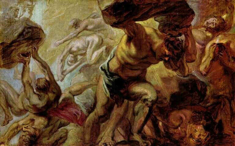 La chute des Titans de Rubens
