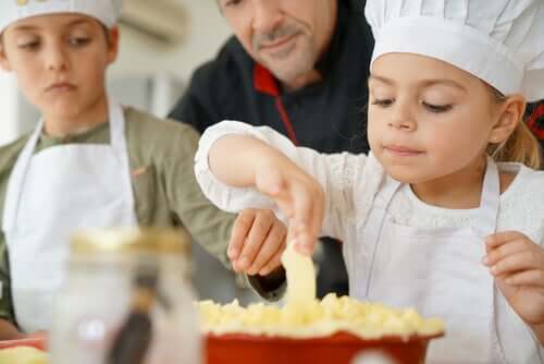 La cuisine pour expliquer la paix aux enfants