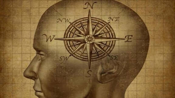 La boussole du cerveau mental