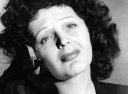 Un portrait d'Edith Piaf
