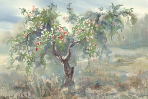 Le dessin d'un arbre