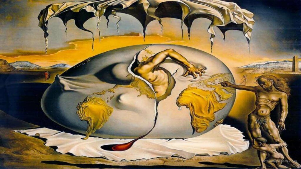 Une oeuvre de Salvador Dali