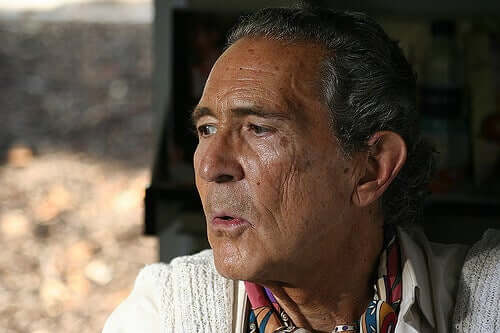 Antonio Gala lors d'une interview.