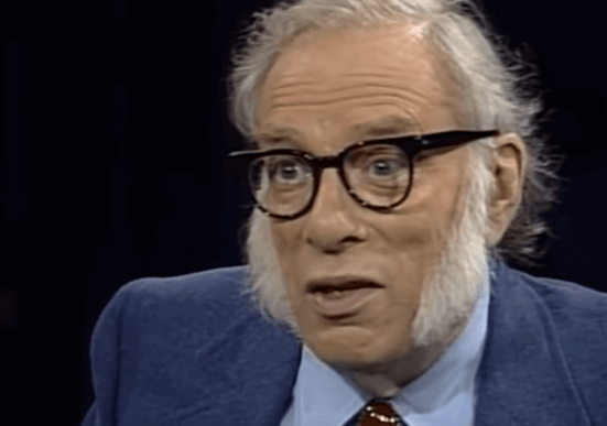 Isaac Asimov parlant de la psychohistoire