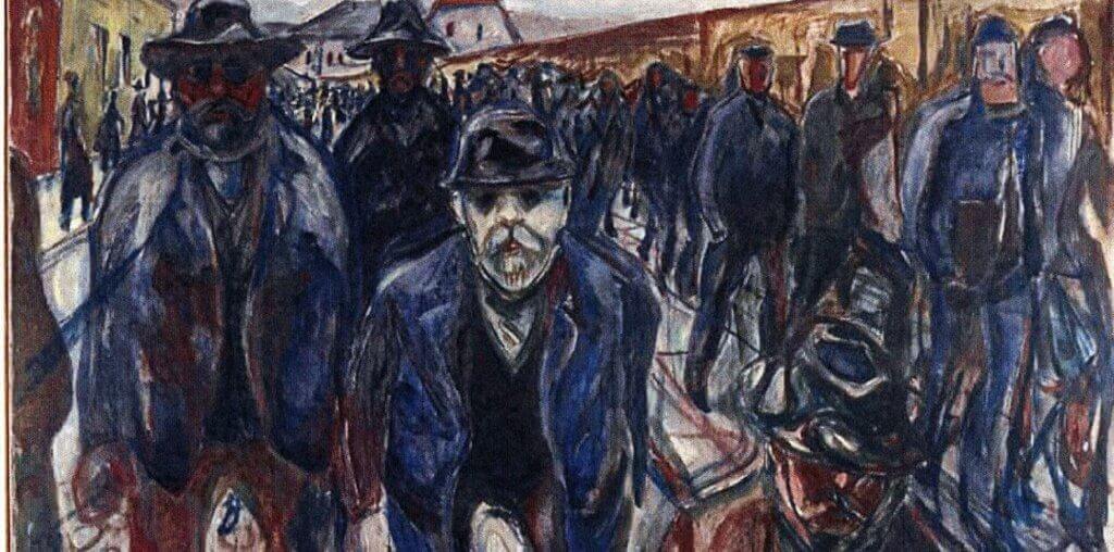 Un tableau d'Edvard Munch