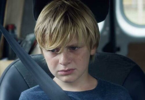 Un enfant atteint du syndrome d'Asperger