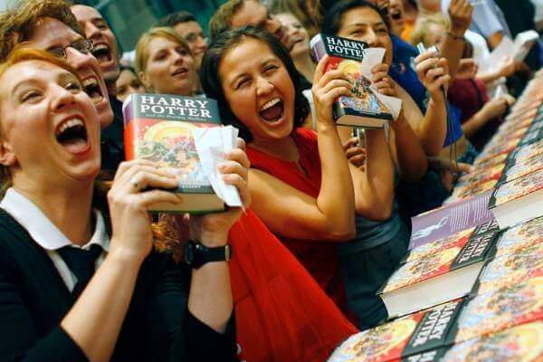 Des fans d'Harry Potter