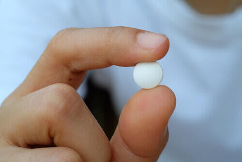Un comprimé de méthylphénidate