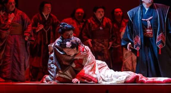 Une scène de Madame Butterfly
