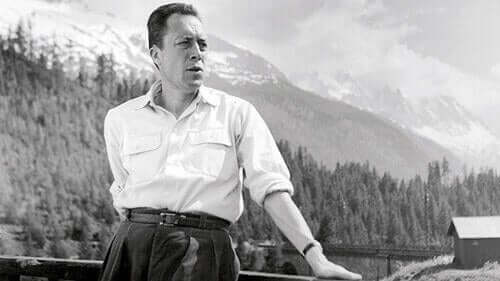 Une photo d'Albert Camus