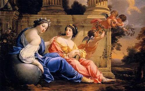 L'histoire et le mythe des muses.