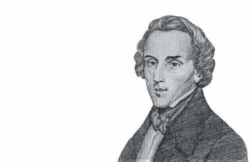 Une illustration de Frédéric Chopin.