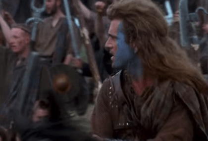 Wallace dans Braveheart